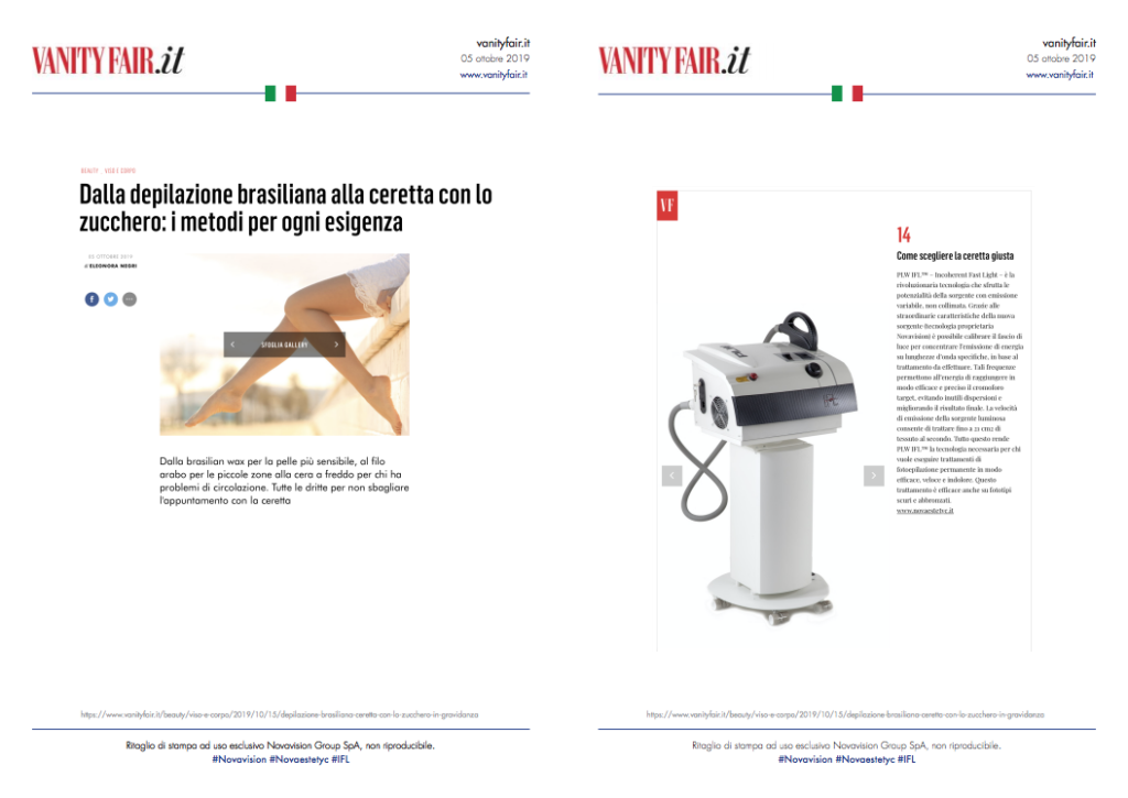 dalla depilazione brasiliana alla ceretta, si parla di ifl